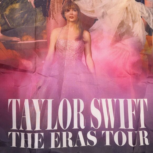 Taylor Swift IMAX The Eras Tour Tapestry NEW 24 x 36 Grommets Wall Hanging - Picture 7 of 7